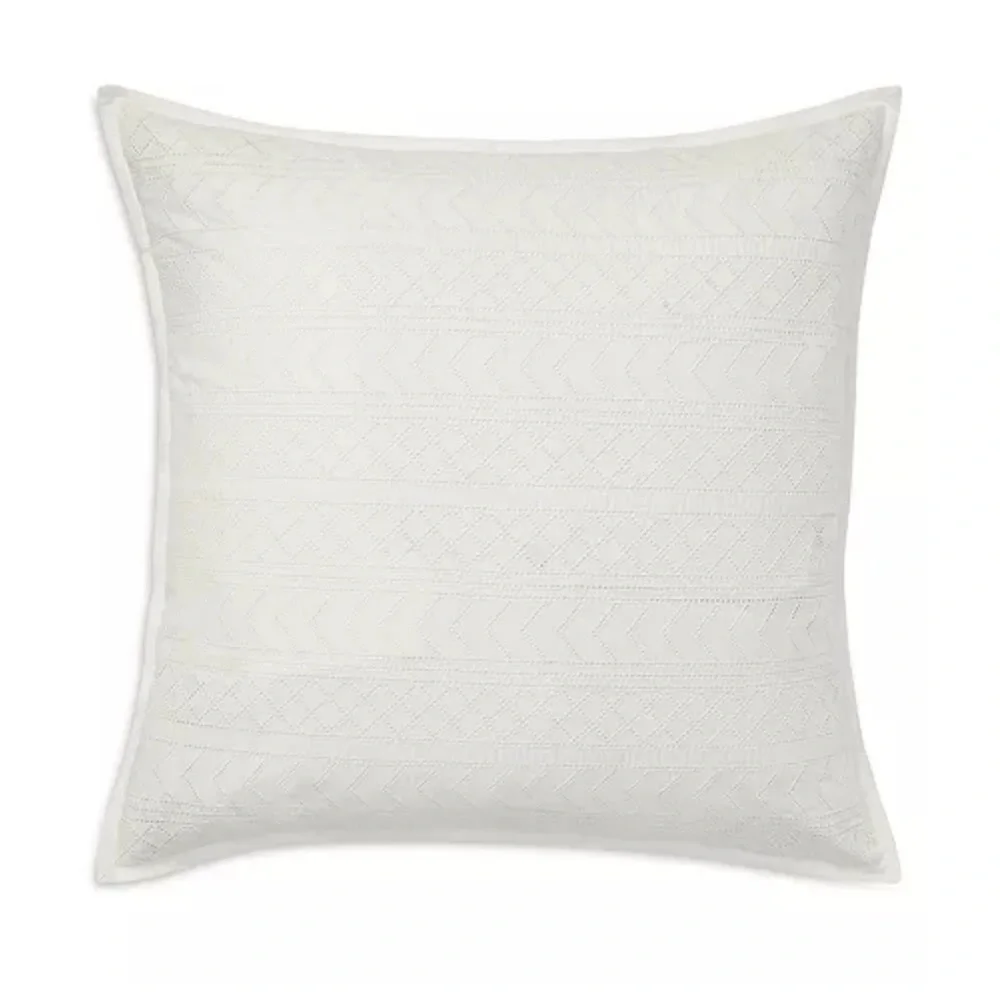 Lauren Ralph Lauren Willa Hemstitched Euro Sham in Cream, New w/Tag $135